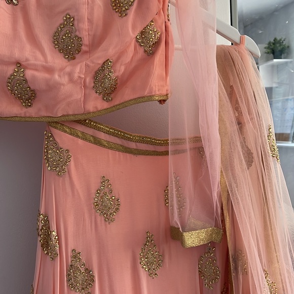 Gorgeous pink lehenga - Picture 3 of 3